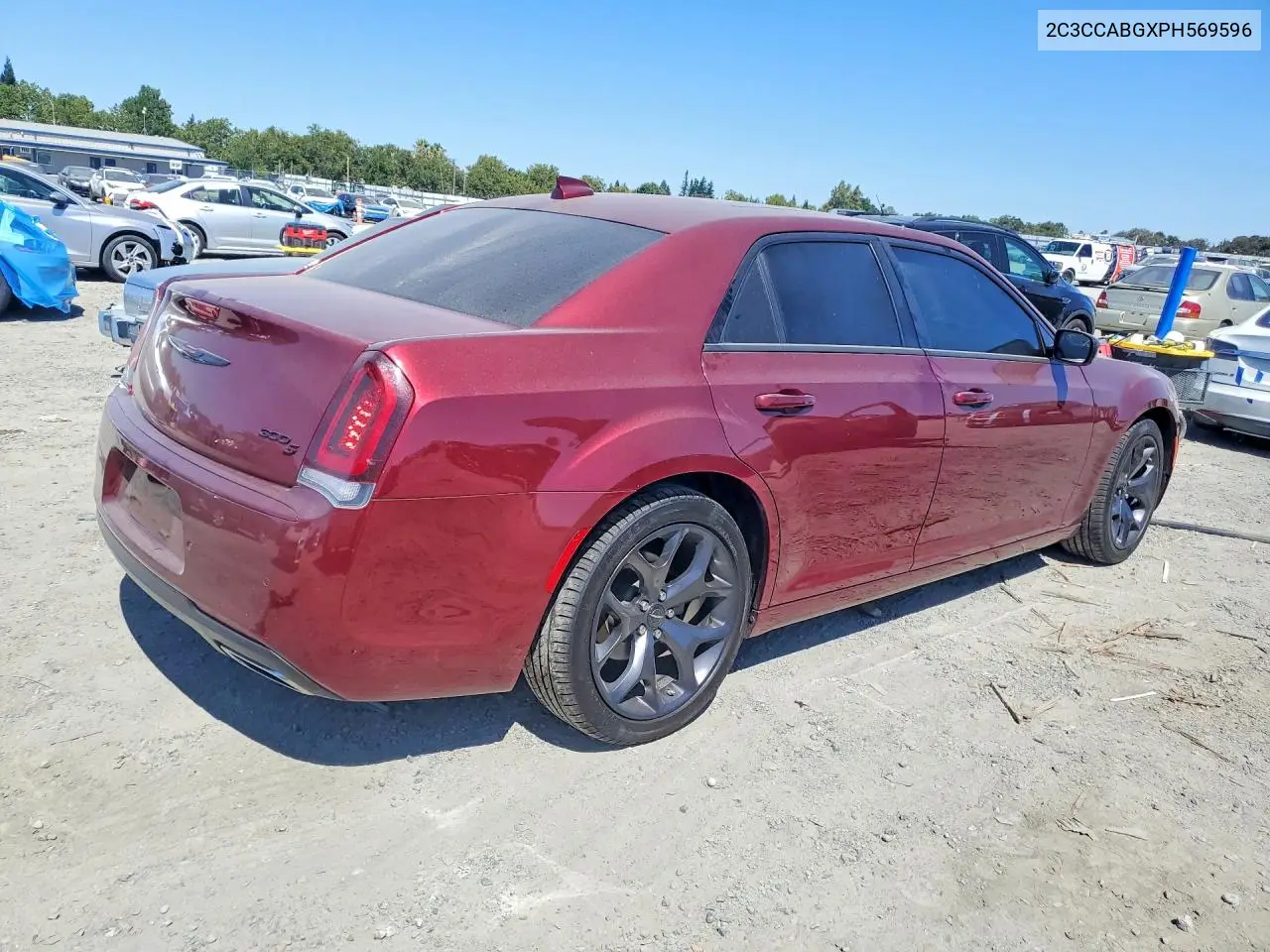 2023 Chrysler 300 S VIN: 2C3CCABGXPH569596 Lot: 59740886