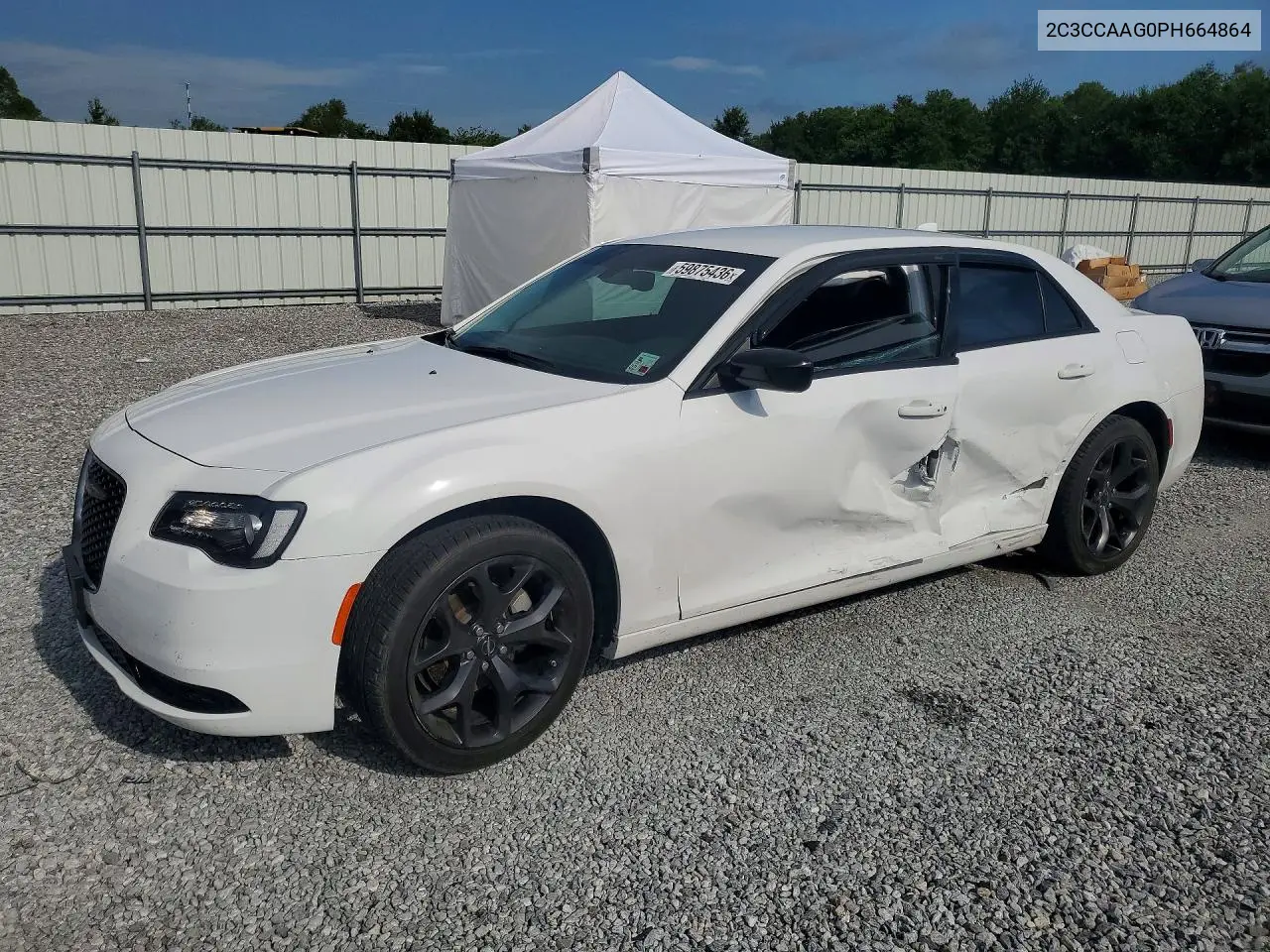 2023 Chrysler 300 Touring VIN: 2C3CCAAG0PH664864 Lot: 59875436