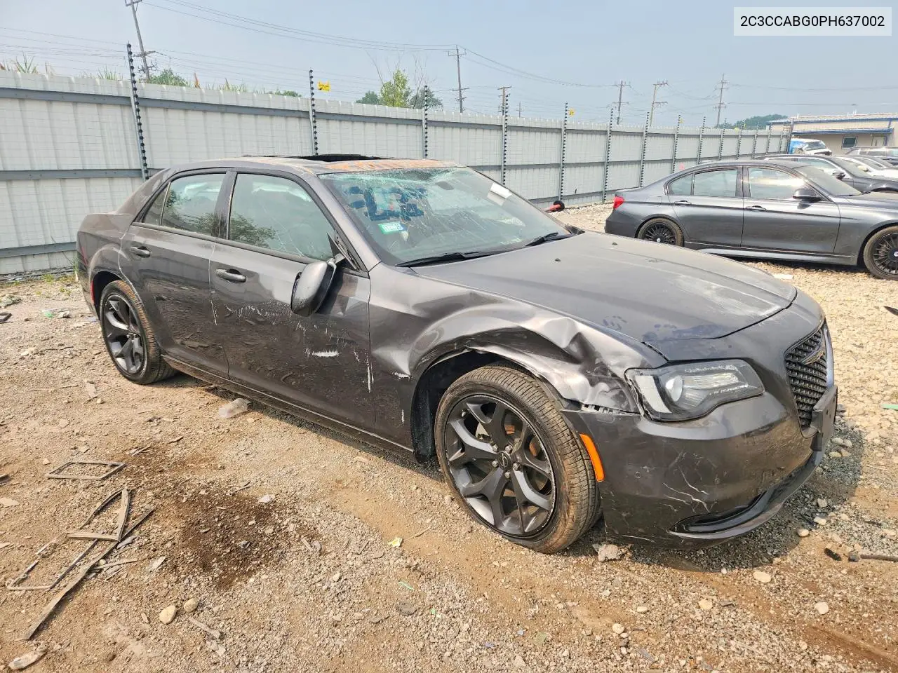2023 Chrysler 300 S VIN: 2C3CCABG0PH637002 Lot: 61083876