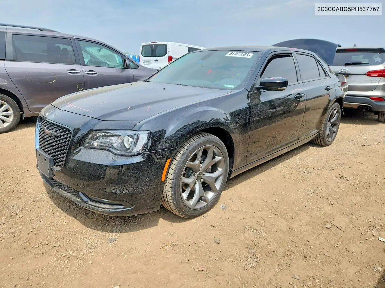 2023 Chrysler 300 S VIN: 2C3CCABG5PH537767 Lot: 61391086