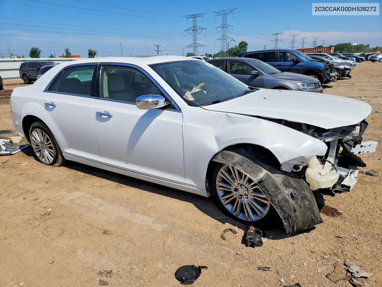 2013 Chrysler 300C VIN: 2C3CCAKG0DH538272 Lot: 60170796