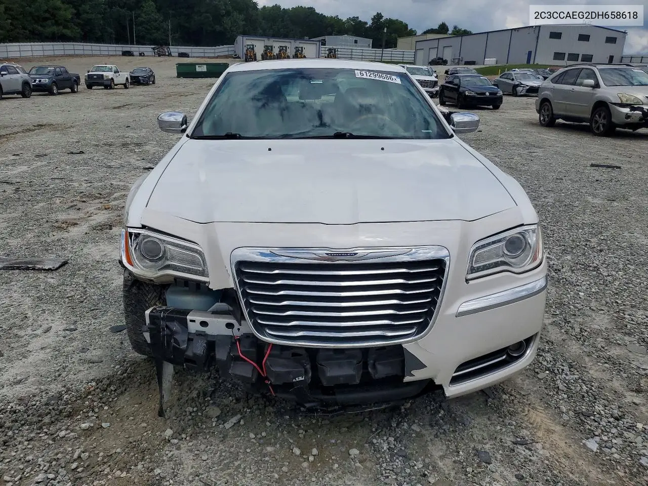 2013 Chrysler 300C VIN: 2C3CCAEG2DH658618 Lot: 61299686