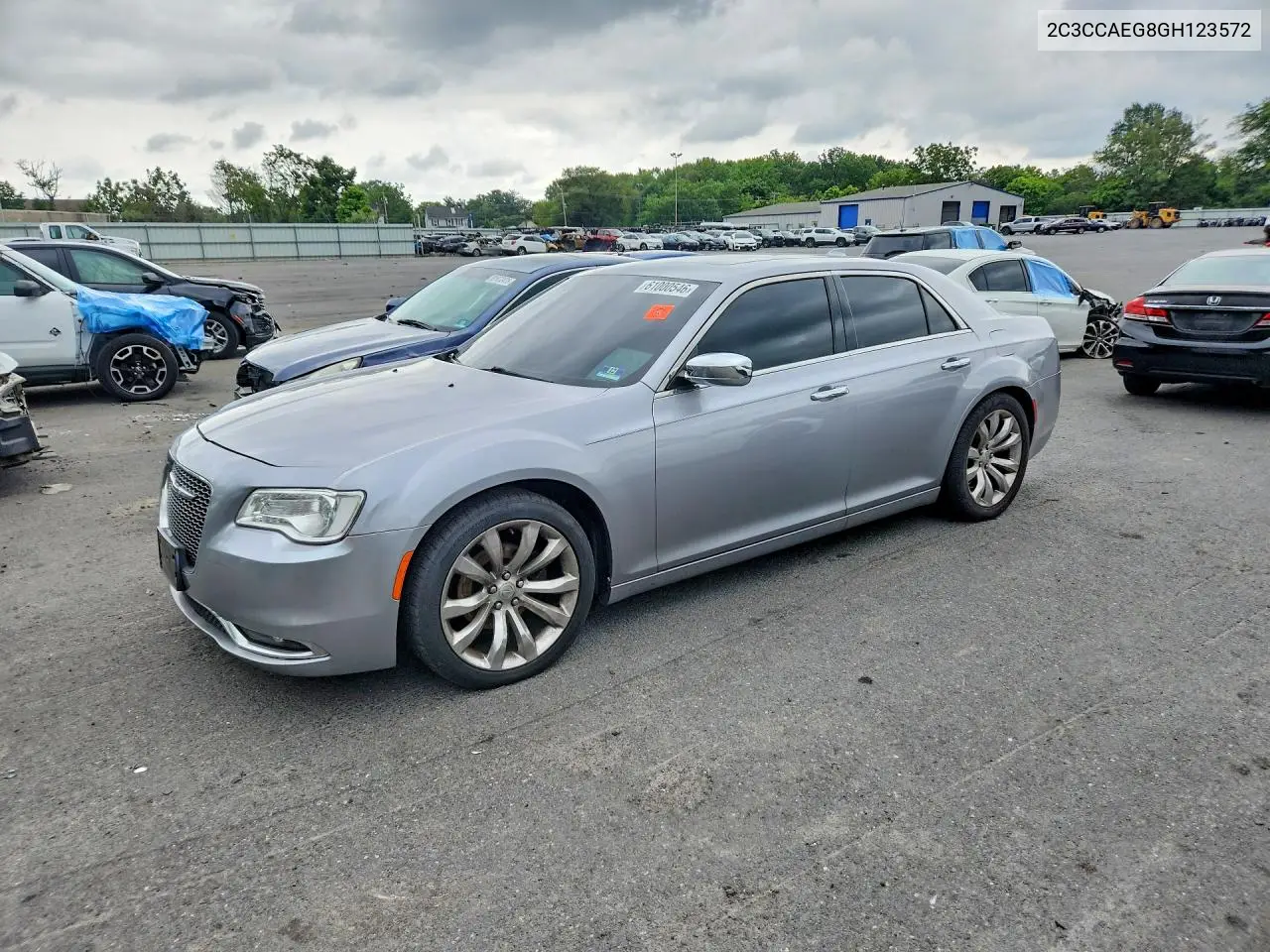 2016 Chrysler 300C VIN: 2C3CCAEG8GH123572 Lot: 61000546