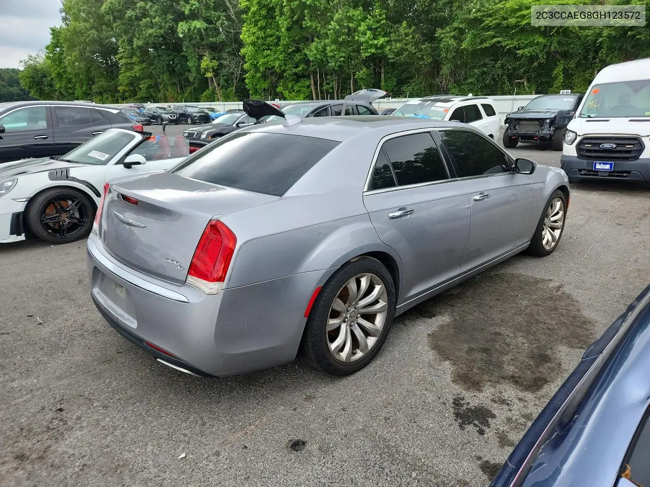 2016 Chrysler 300C VIN: 2C3CCAEG8GH123572 Lot: 61000546