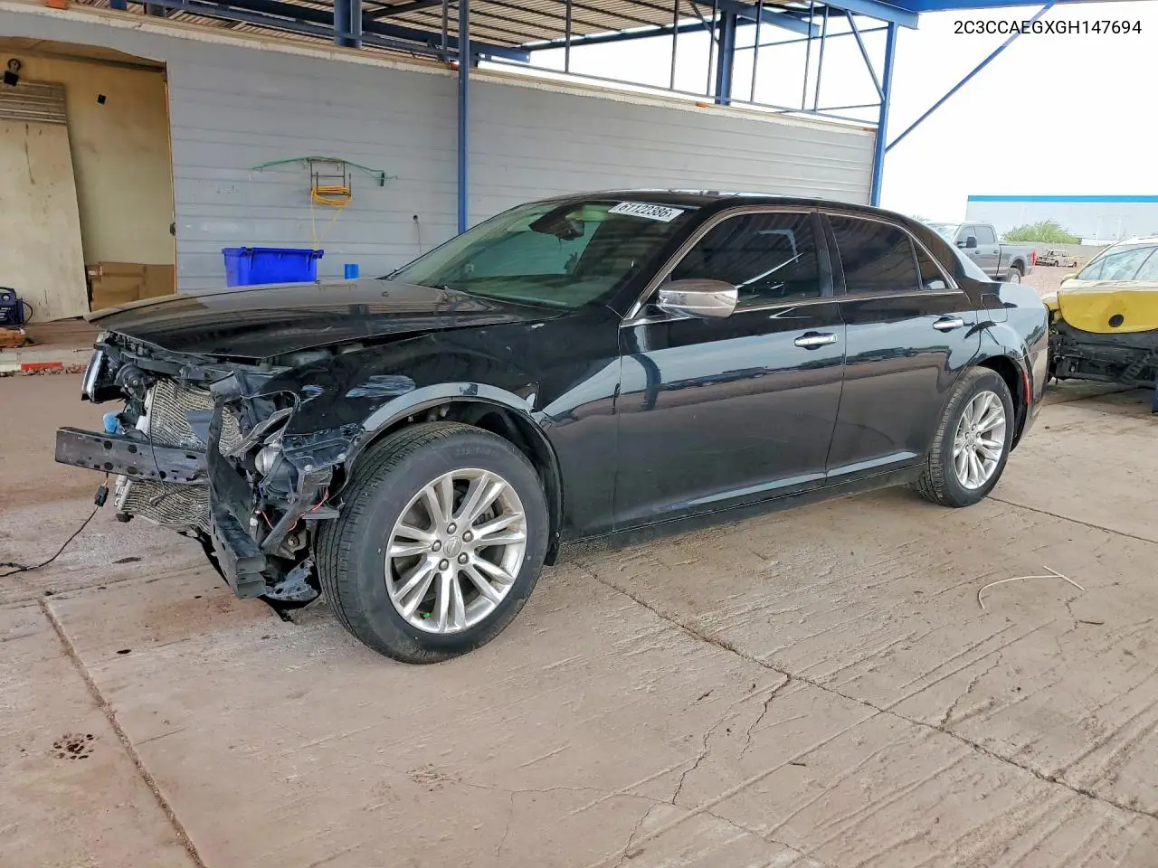 2016 Chrysler 300C VIN: 2C3CCAEGXGH147694 Lot: 61122386