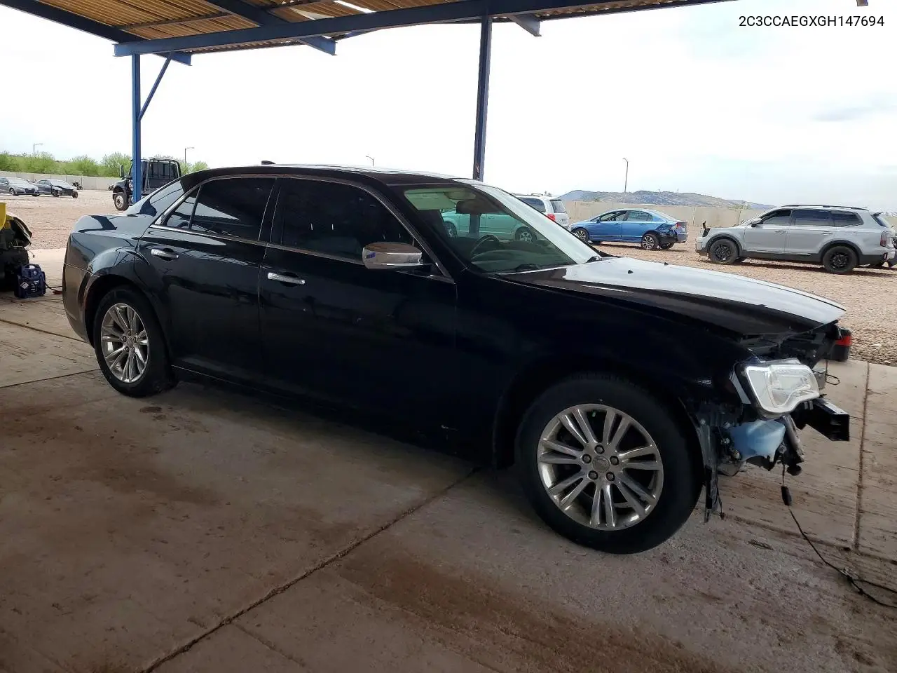 2016 Chrysler 300C VIN: 2C3CCAEGXGH147694 Lot: 61122386