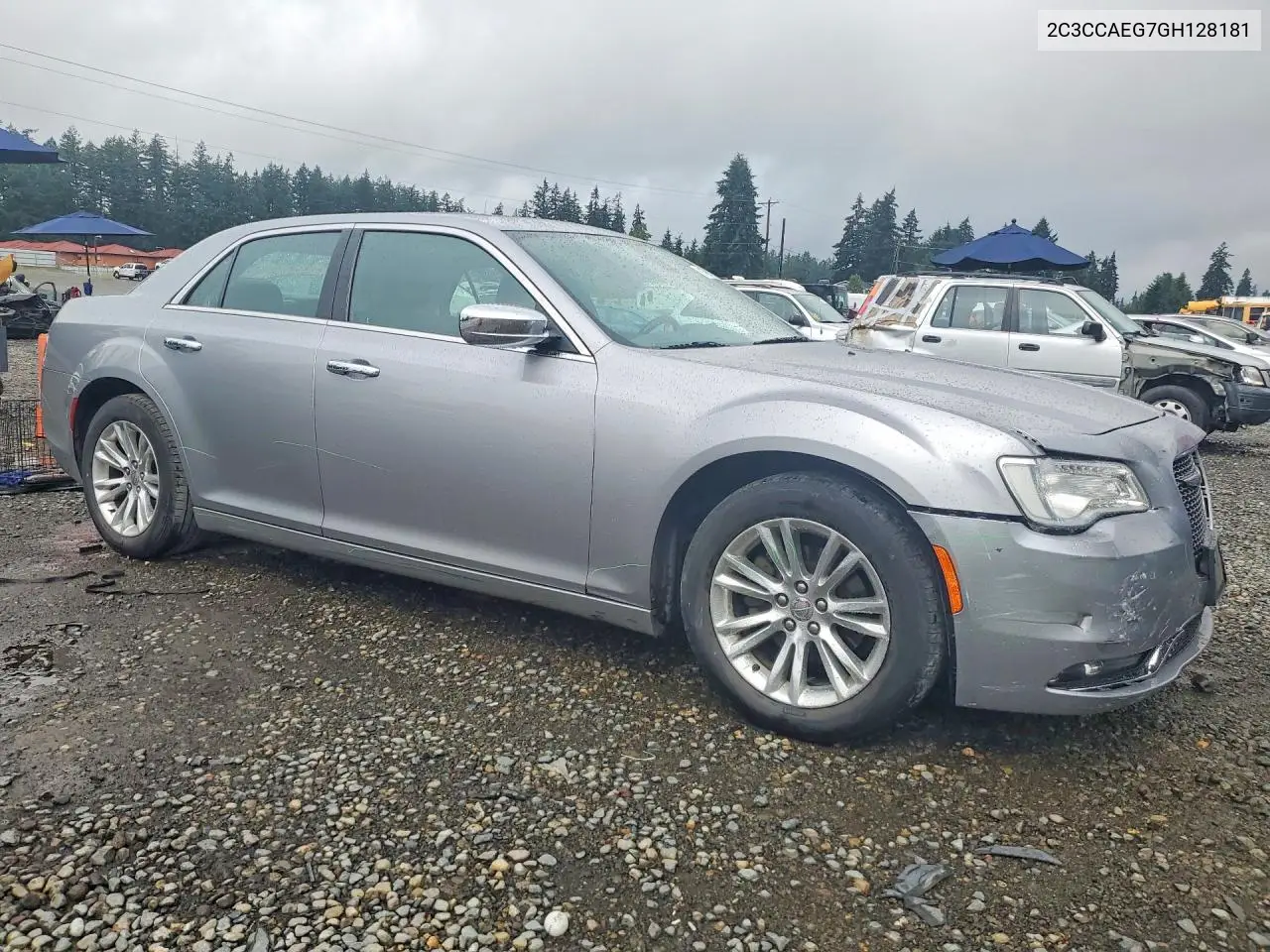2016 Chrysler 300C VIN: 2C3CCAEG7GH128181 Lot: 61567416