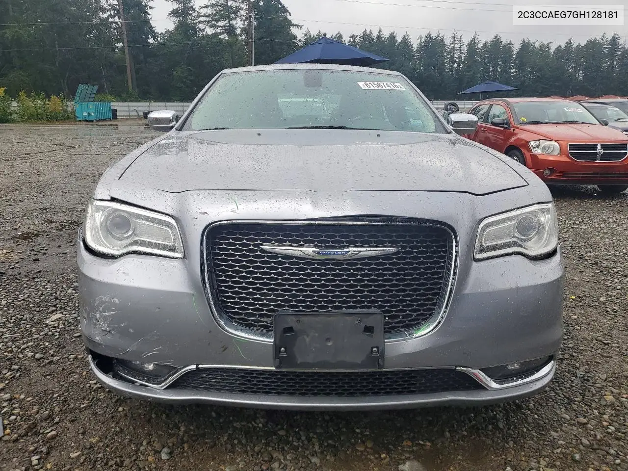 2016 Chrysler 300C VIN: 2C3CCAEG7GH128181 Lot: 61567416