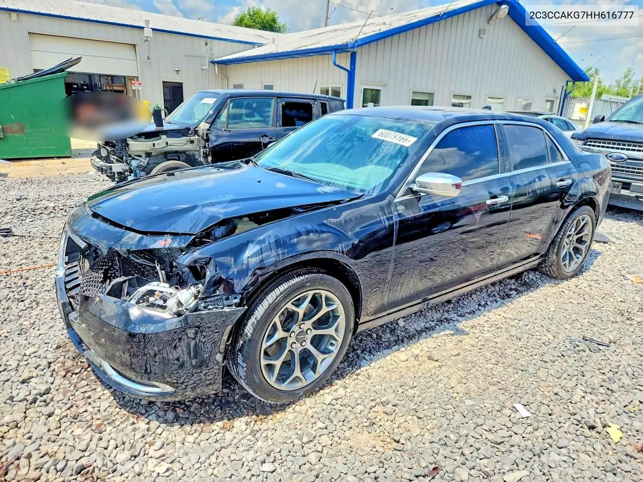 2017 Chrysler 300C VIN: 2C3CCAKG7HH616777 Lot: 60079166
