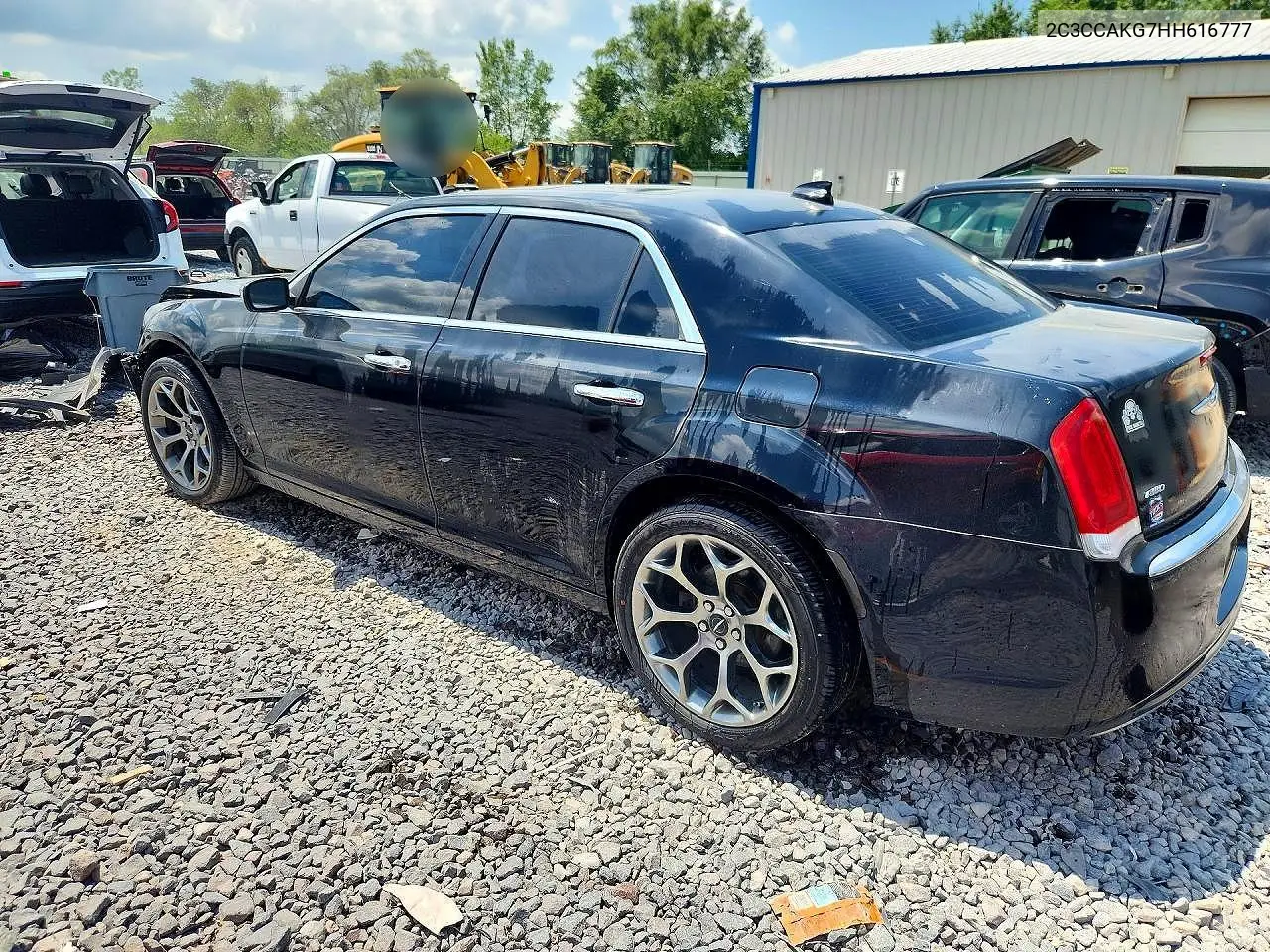 2017 Chrysler 300C VIN: 2C3CCAKG7HH616777 Lot: 60079166