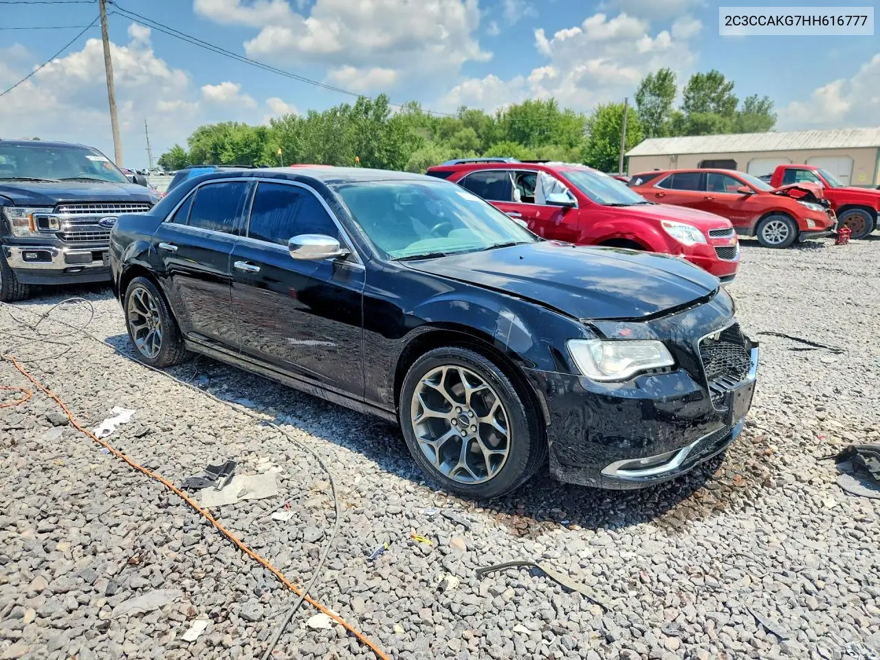 2017 Chrysler 300C VIN: 2C3CCAKG7HH616777 Lot: 60079166