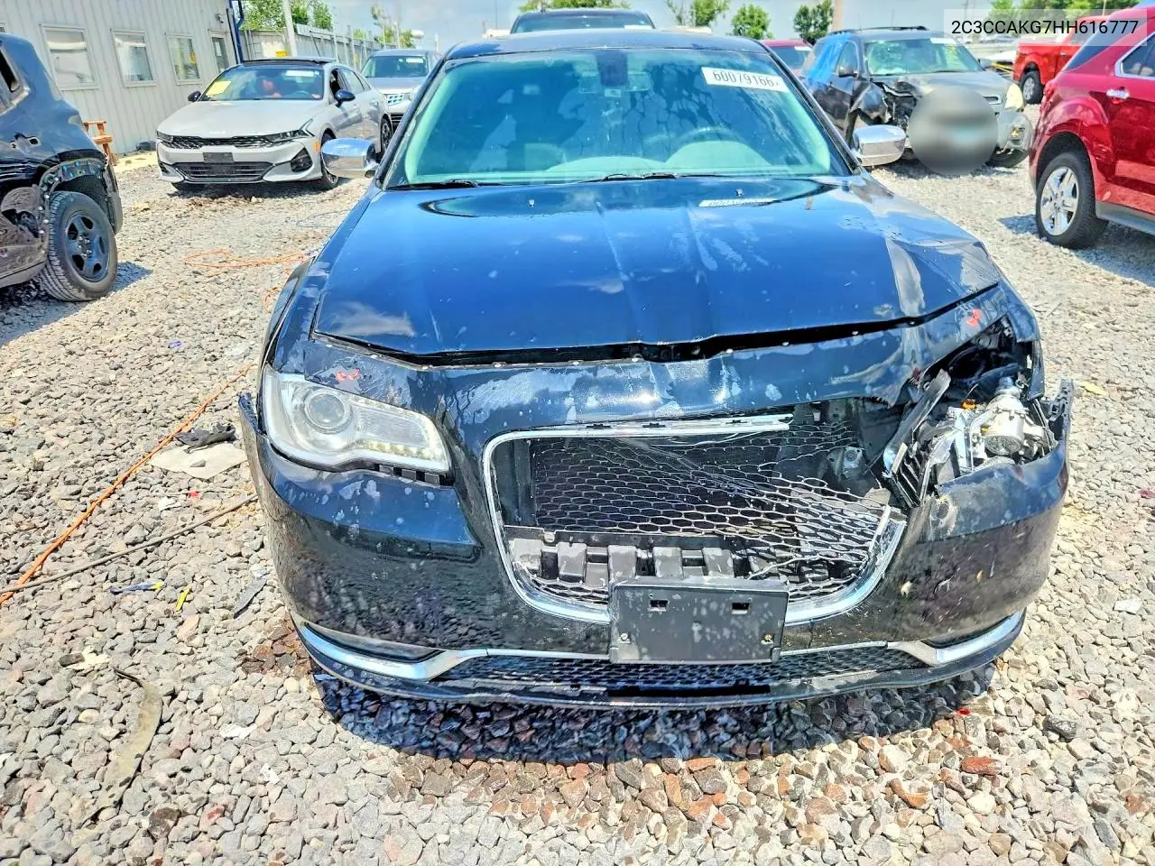 2017 Chrysler 300C VIN: 2C3CCAKG7HH616777 Lot: 60079166