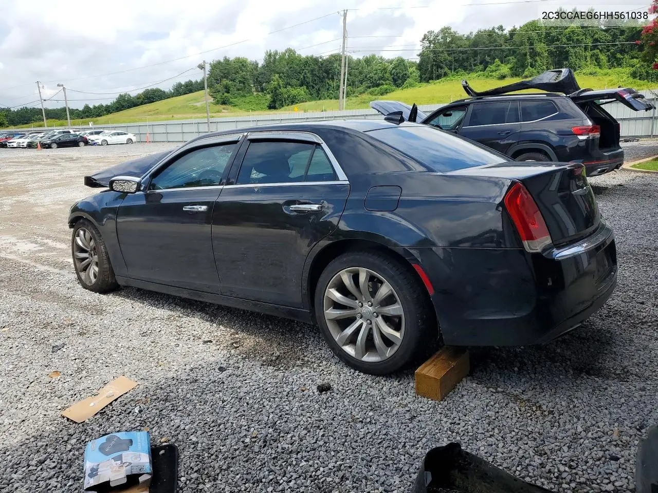 2017 Chrysler 300C VIN: 2C3CCAEG6HH561038 Lot: 61131366
