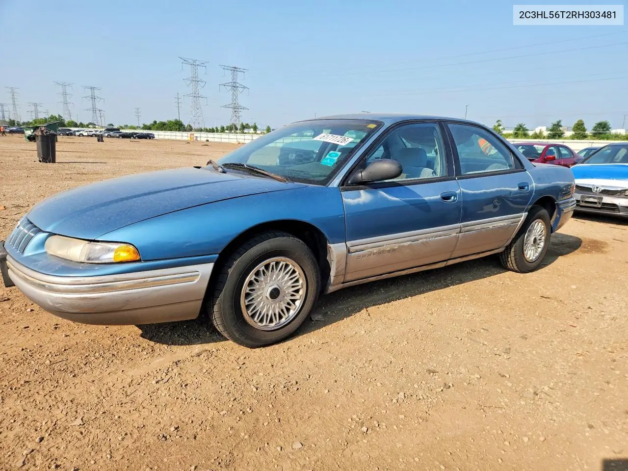 1994 Chrysler Concorde VIN: 2C3HL56T2RH303481 Lot: 61711726