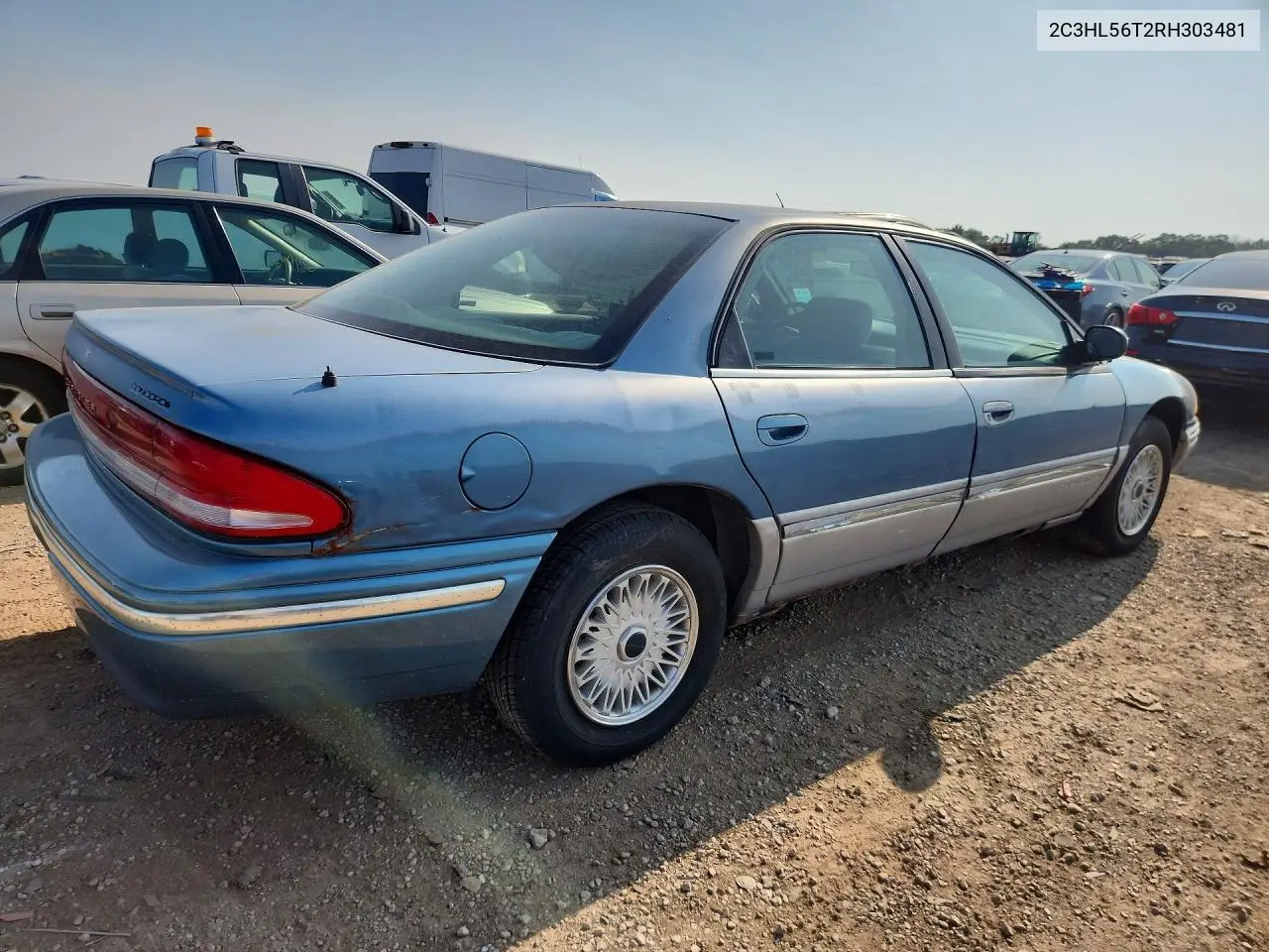 1994 Chrysler Concorde VIN: 2C3HL56T2RH303481 Lot: 61711726