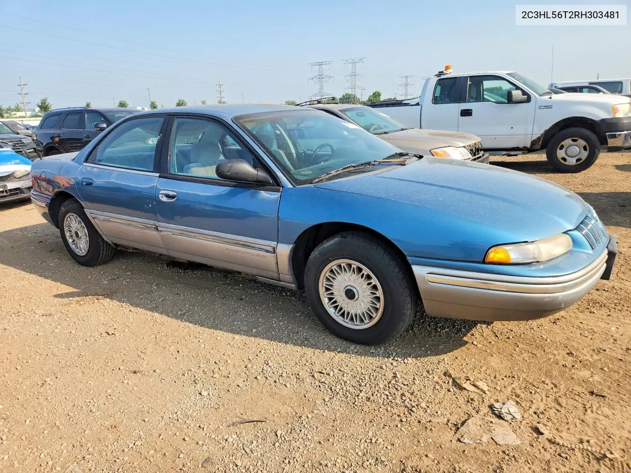 1994 Chrysler Concorde VIN: 2C3HL56T2RH303481 Lot: 61711726