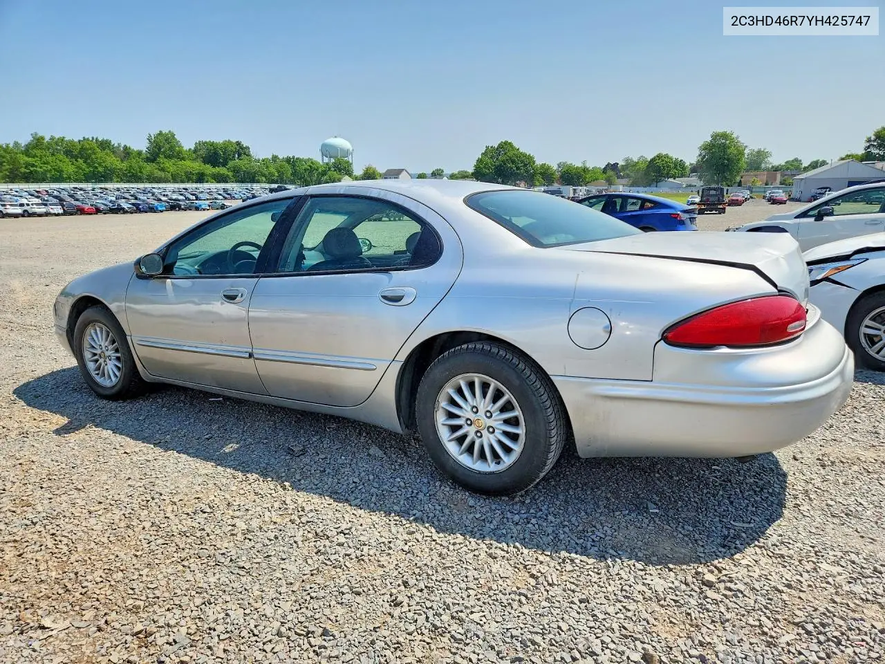 2000 Chrysler Concorde Lx VIN: 2C3HD46R7YH425747 Lot: 59277486