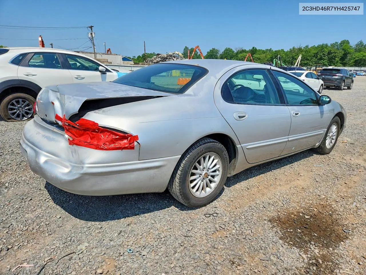 2000 Chrysler Concorde Lx VIN: 2C3HD46R7YH425747 Lot: 59277486