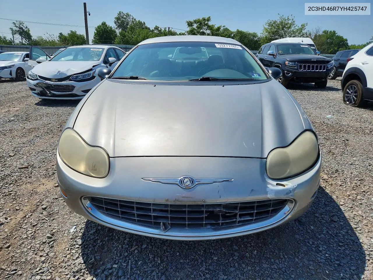 2000 Chrysler Concorde Lx VIN: 2C3HD46R7YH425747 Lot: 59277486