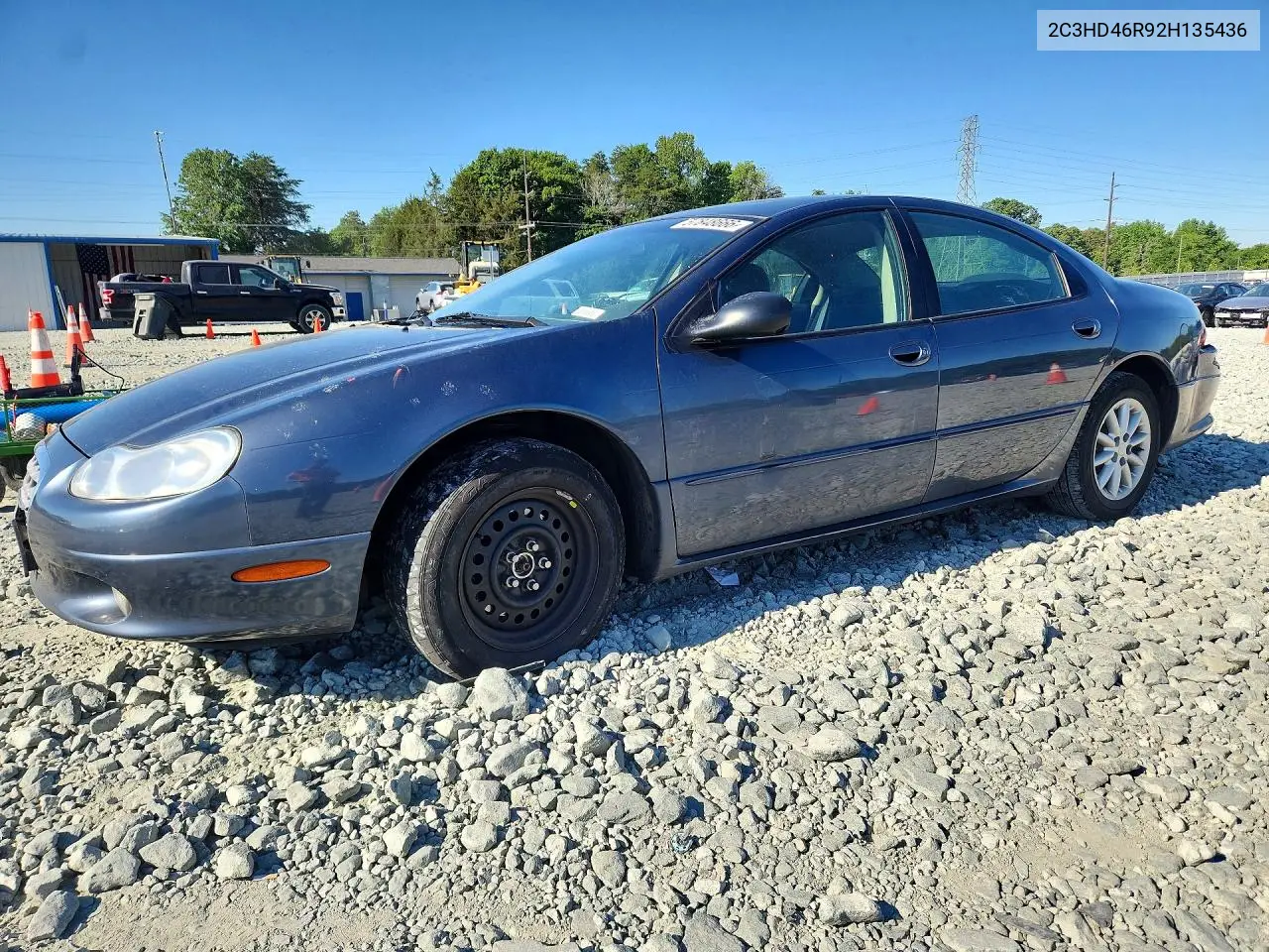 2002 Chrysler Concorde Lx VIN: 2C3HD46R92H135436 Lot: 57848666