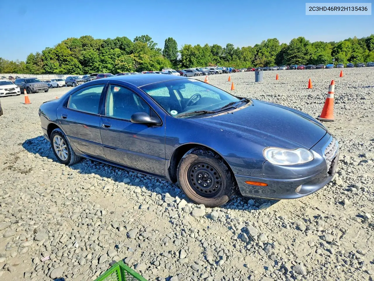 2002 Chrysler Concorde Lx VIN: 2C3HD46R92H135436 Lot: 57848666