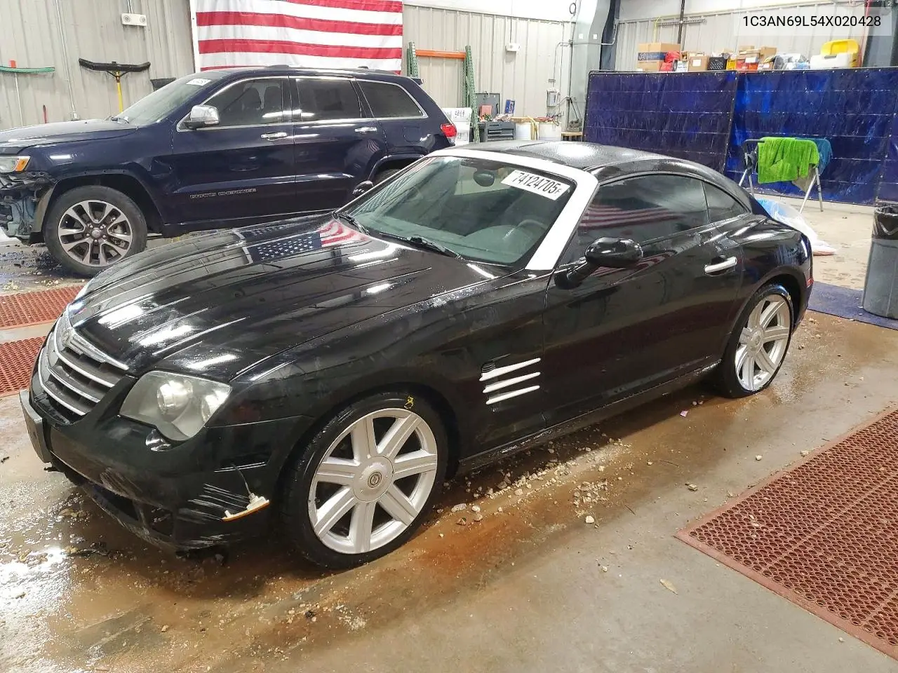 2004 Chrysler Crossfire Limited VIN: 1C3AN69L54X020428 Lot: 74124705