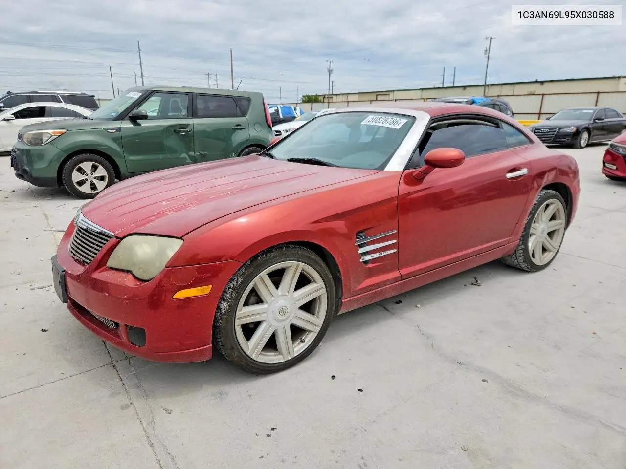 2005 Chrysler Crossfire Limited VIN: 1C3AN69L95X030588 Lot: 50828786