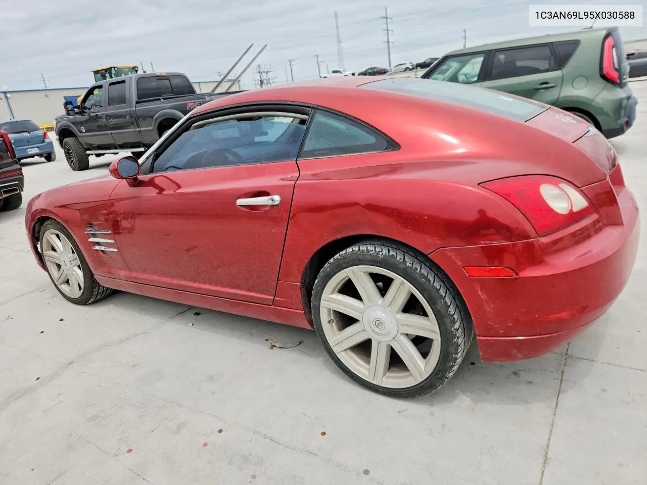 2005 Chrysler Crossfire Limited VIN: 1C3AN69L95X030588 Lot: 50828786