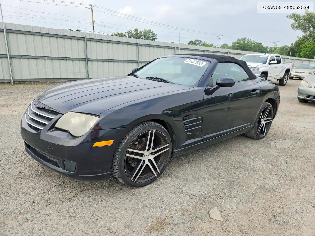 2005 Chrysler Crossfire VIN: 1C3AN55L45X058539 Lot: 51592826
