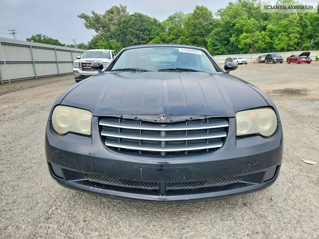 2005 Chrysler Crossfire VIN: 1C3AN55L45X058539 Lot: 51592826