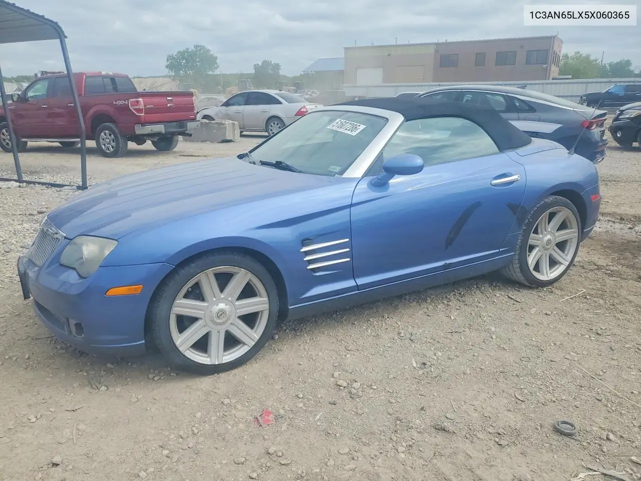 2005 Chrysler Crossfire Limited VIN: 1C3AN65LX5X060365 Lot: 51607286