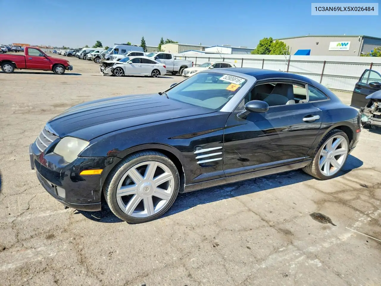 2005 Chrysler Crossfire Limited VIN: 1C3AN69LX5X026484 Lot: 52909816