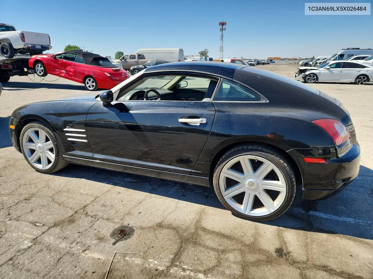 2005 Chrysler Crossfire Limited VIN: 1C3AN69LX5X026484 Lot: 52909816