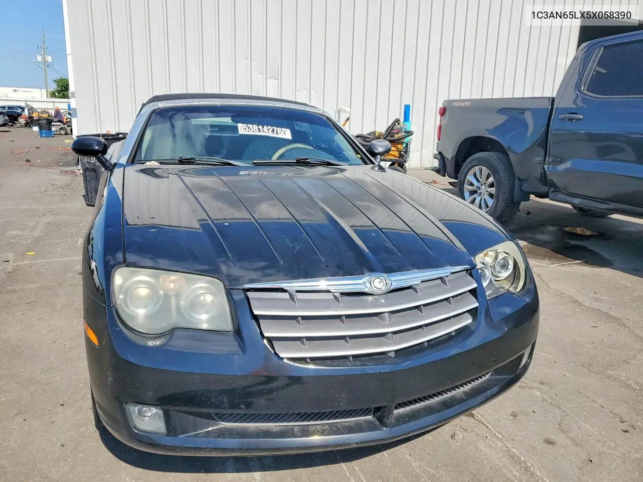 2005 Chrysler Crossfire Limited VIN: 1C3AN65LX5X058390 Lot: 53814276