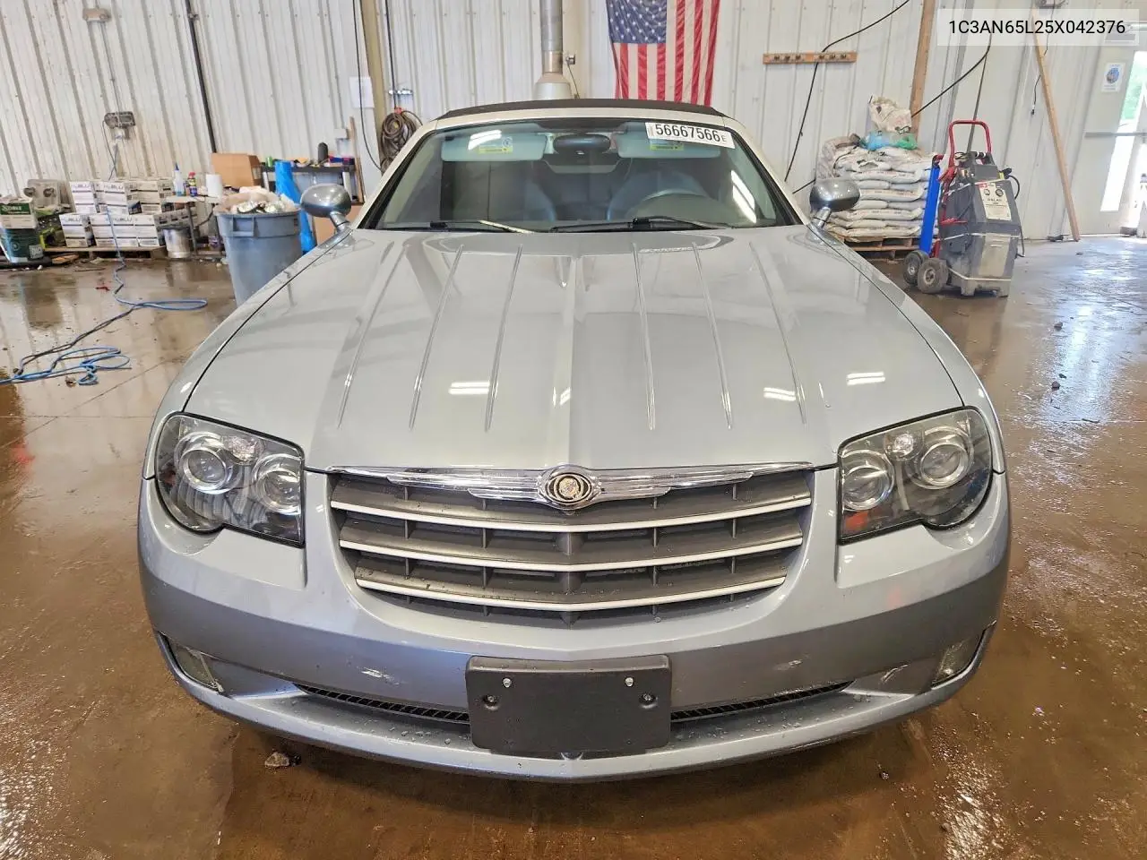 2005 Chrysler Crossfire Limited VIN: 1C3AN65L25X042376 Lot: 56667566