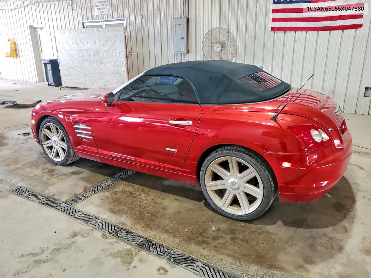 2005 Chrysler Crossfire Limited VIN: 1C3AN65L55X047880 Lot: 57155156