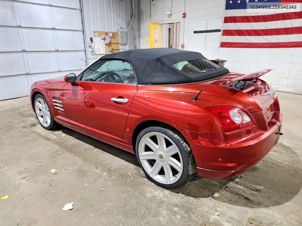 2005 Chrysler Crossfire Limited VIN: 1C3AN65L25X045343 Lot: 59669676