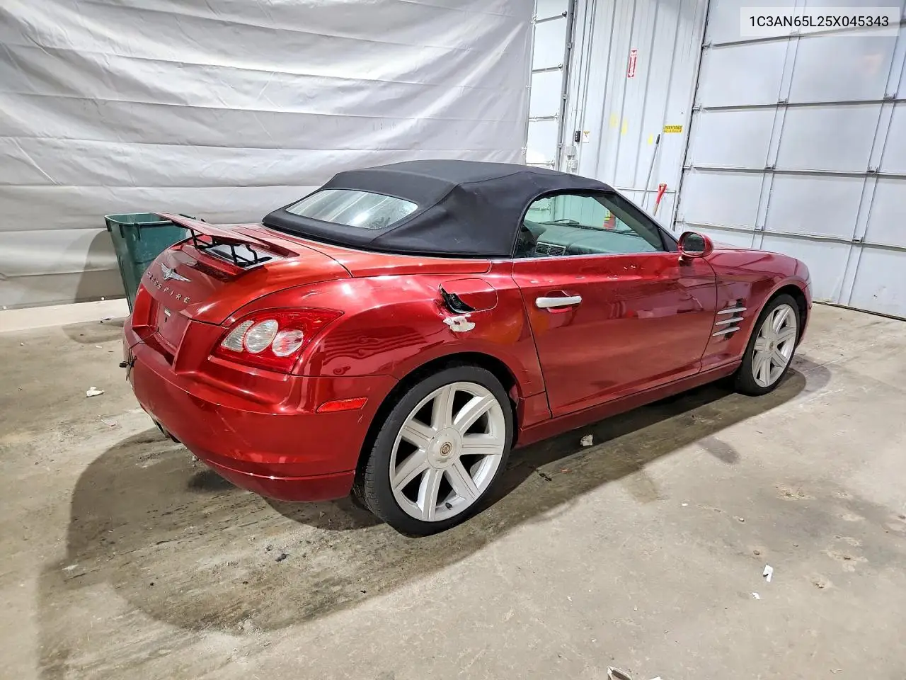 2005 Chrysler Crossfire Limited VIN: 1C3AN65L25X045343 Lot: 59669676