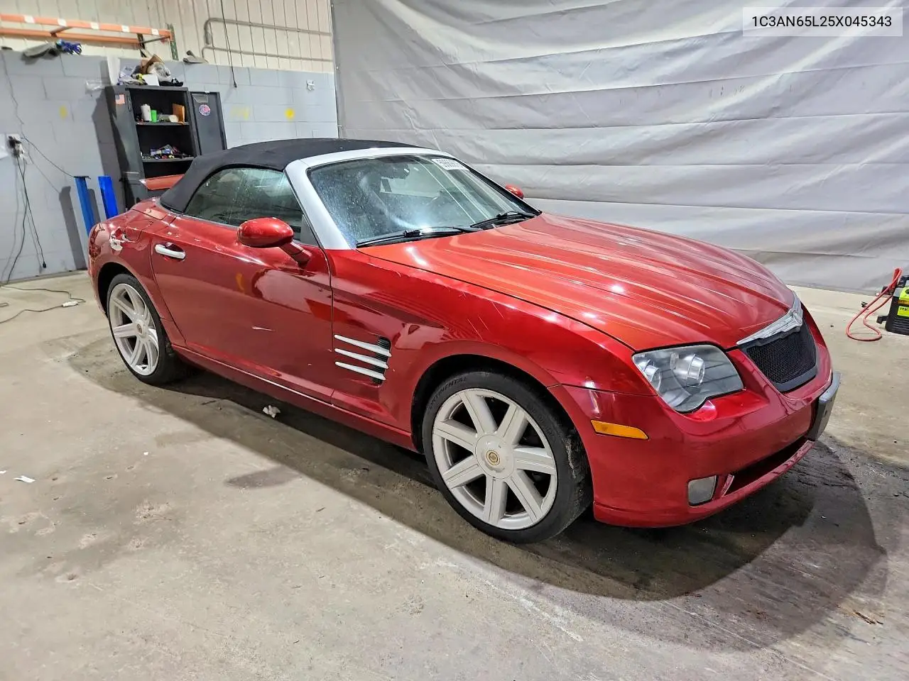 2005 Chrysler Crossfire Limited VIN: 1C3AN65L25X045343 Lot: 59669676