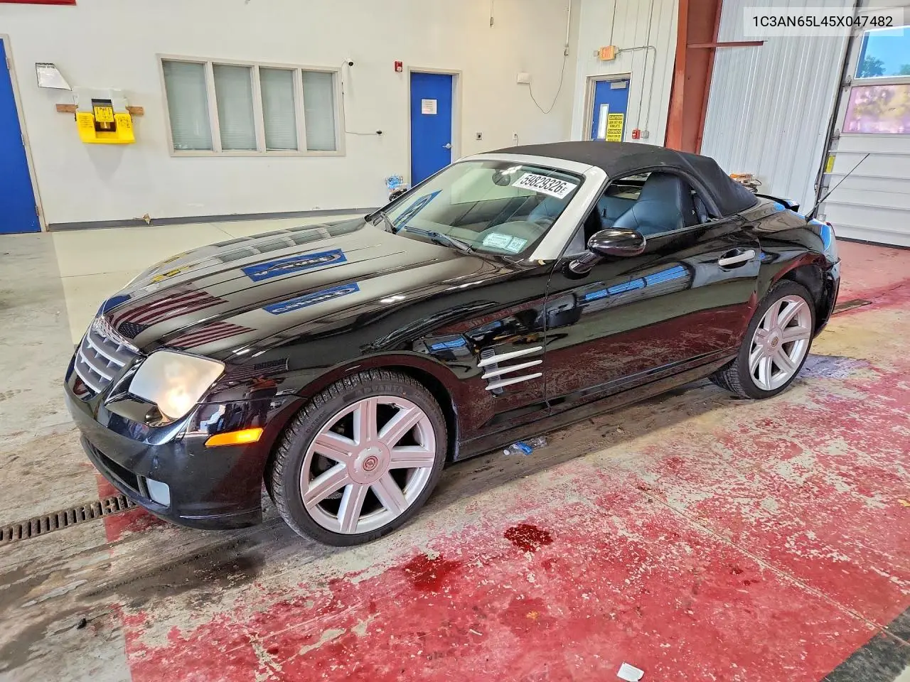 2005 Chrysler Crossfire Limited VIN: 1C3AN65L45X047482 Lot: 59829326