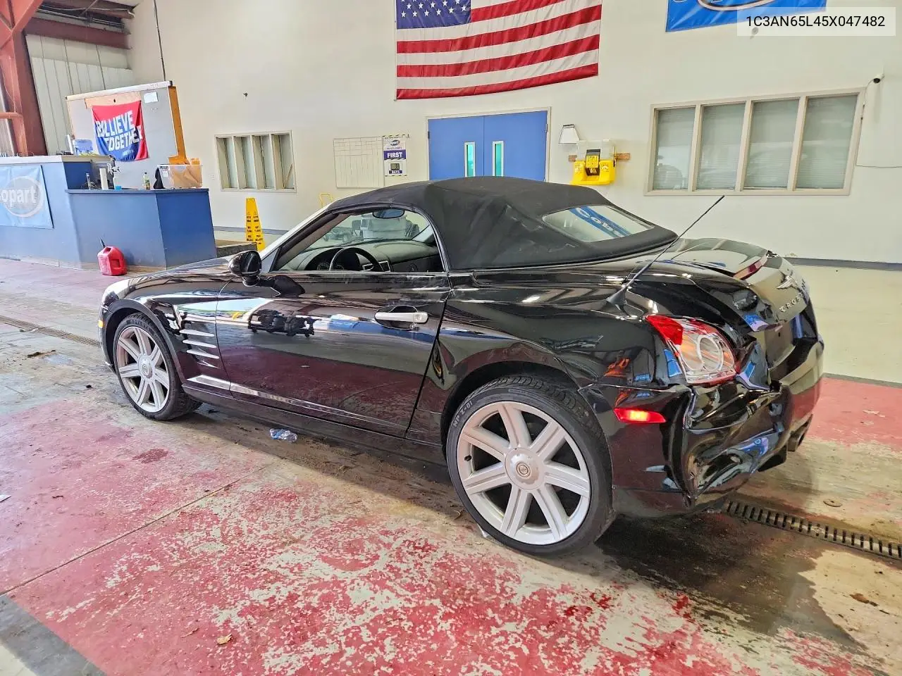 2005 Chrysler Crossfire Limited VIN: 1C3AN65L45X047482 Lot: 59829326