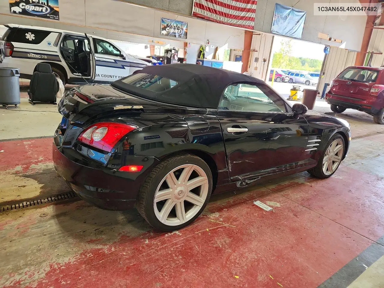 2005 Chrysler Crossfire Limited VIN: 1C3AN65L45X047482 Lot: 59829326