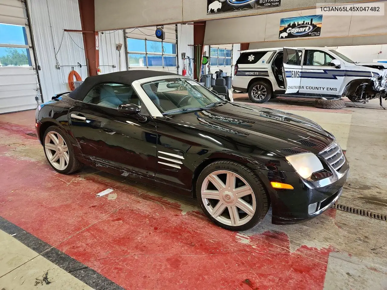 2005 Chrysler Crossfire Limited VIN: 1C3AN65L45X047482 Lot: 59829326
