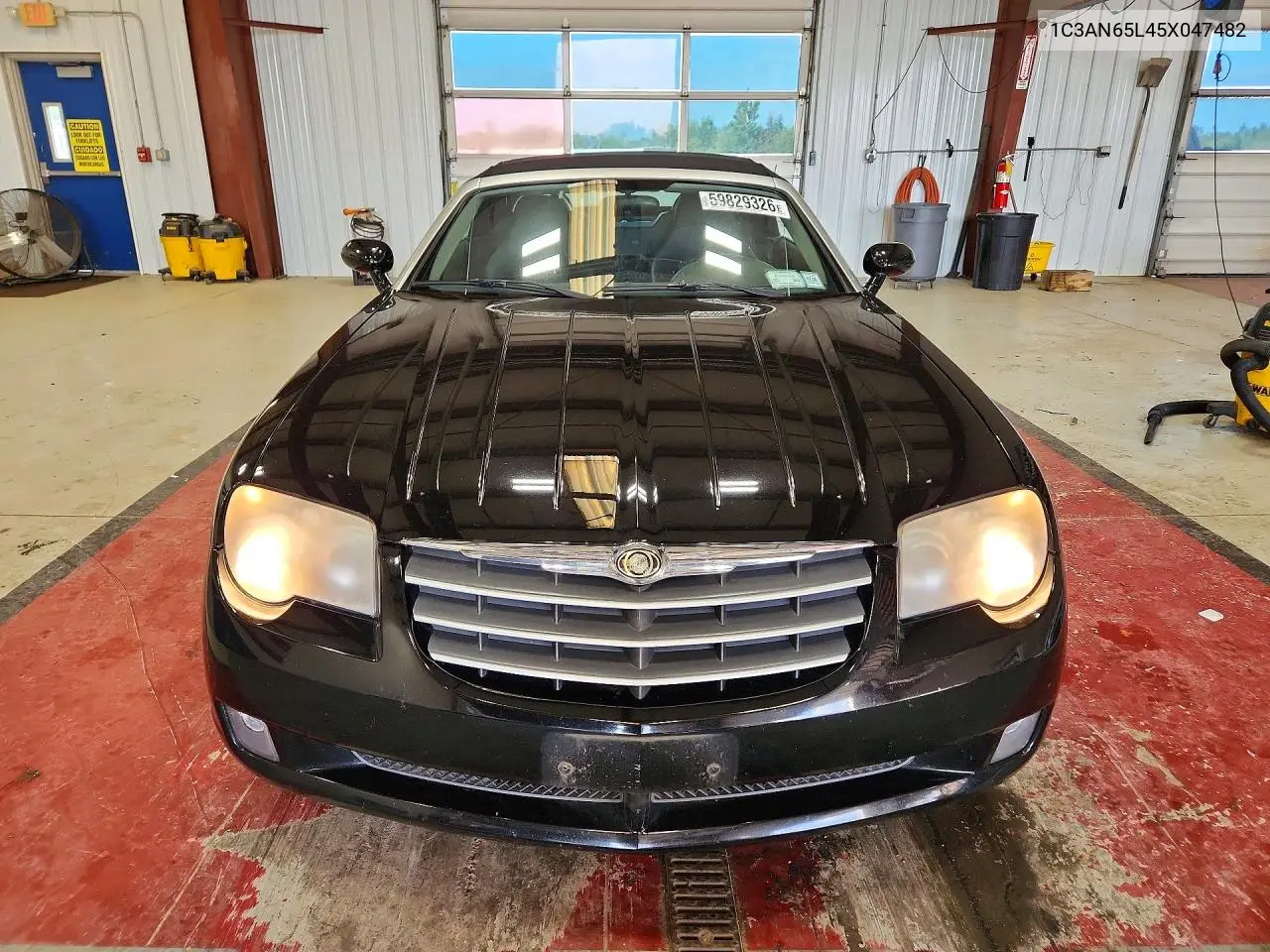 2005 Chrysler Crossfire Limited VIN: 1C3AN65L45X047482 Lot: 59829326