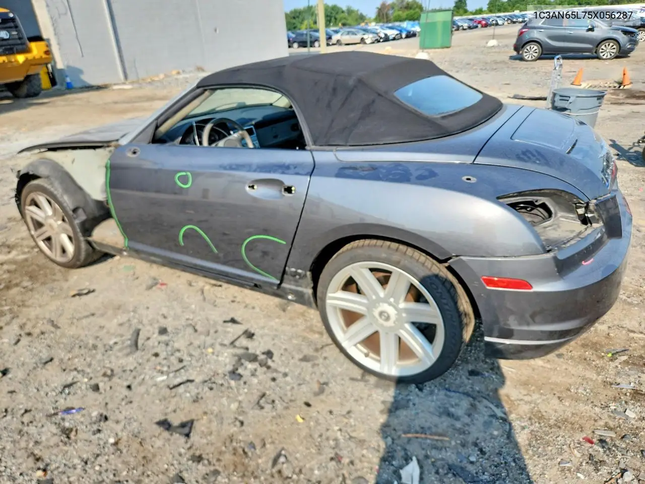 2005 Chrysler Crossfire Limited VIN: 1C3AN65L75X056287 Lot: 61037806