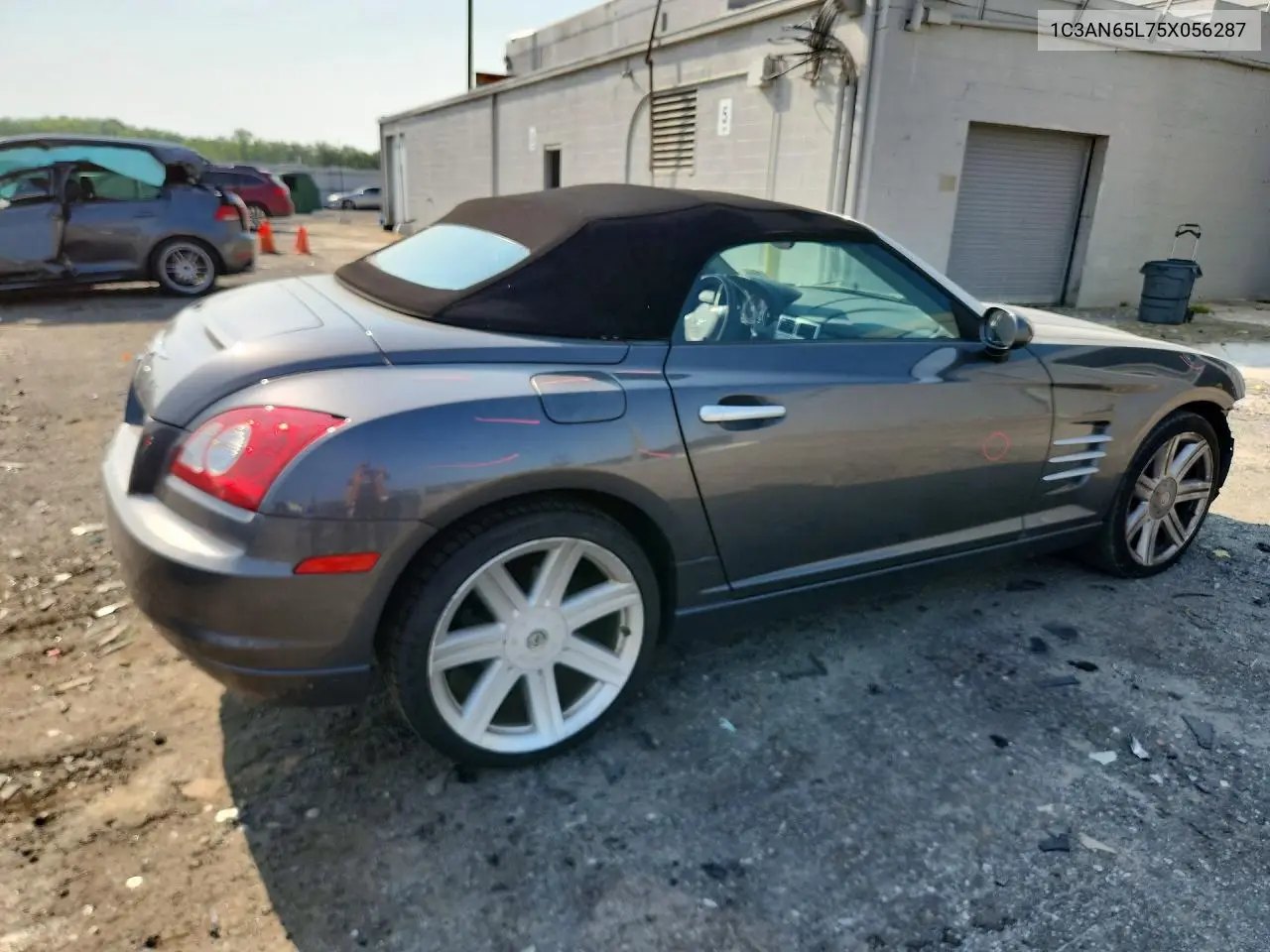 2005 Chrysler Crossfire Limited VIN: 1C3AN65L75X056287 Lot: 61037806
