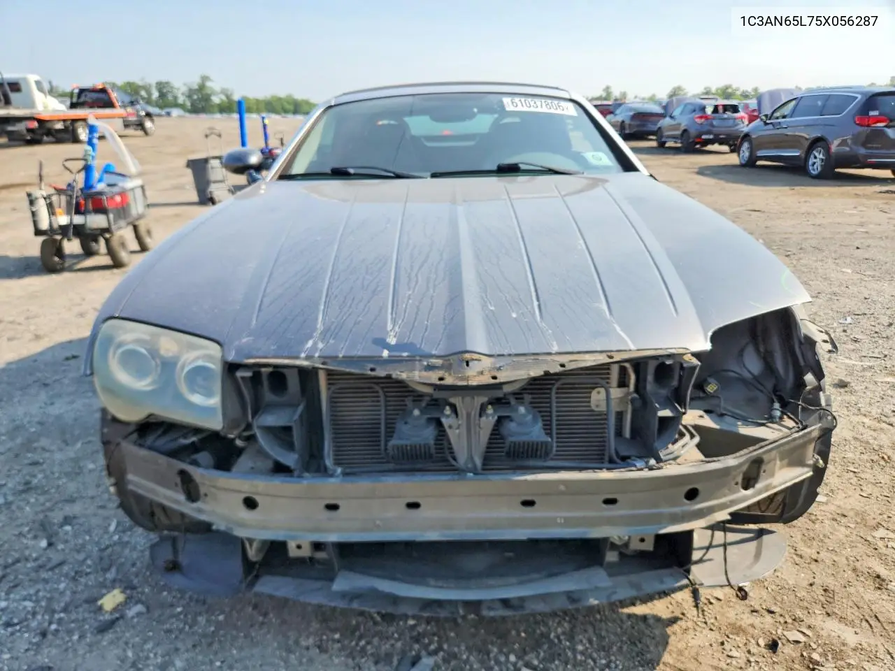 2005 Chrysler Crossfire Limited VIN: 1C3AN65L75X056287 Lot: 61037806