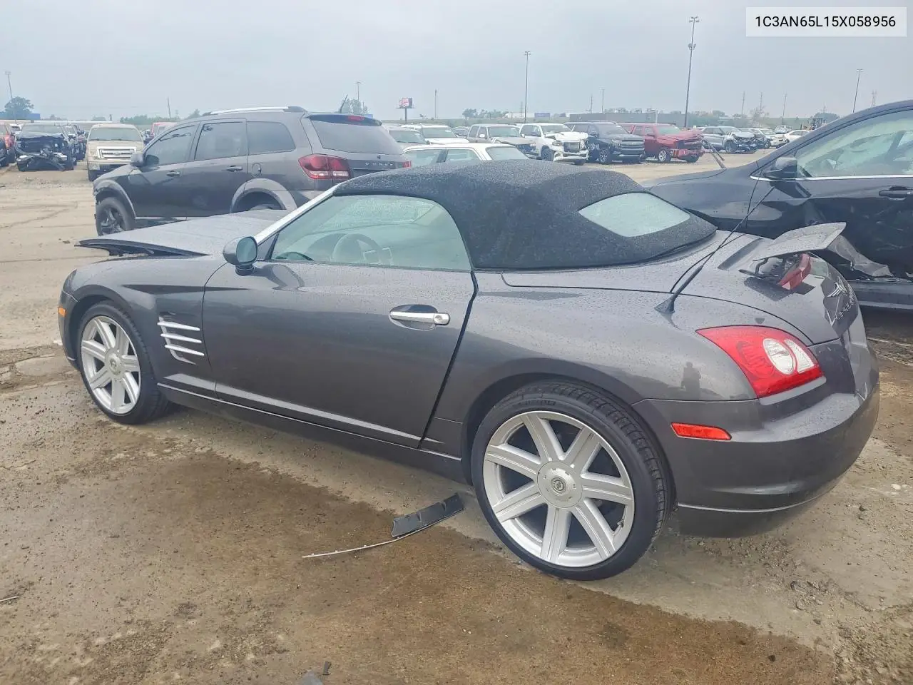 2005 Chrysler Crossfire Limited VIN: 1C3AN65L15X058956 Lot: 61211106