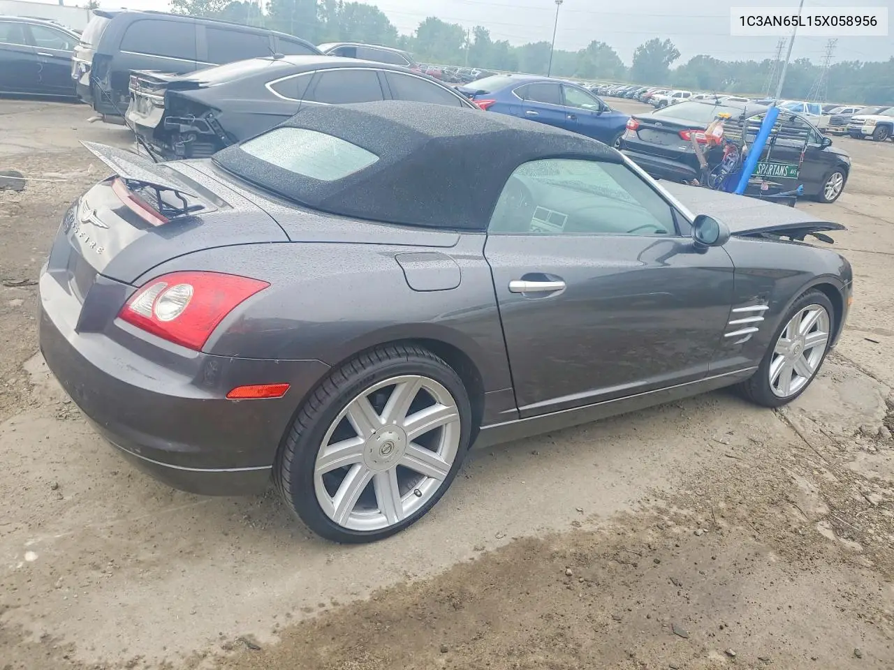 2005 Chrysler Crossfire Limited VIN: 1C3AN65L15X058956 Lot: 61211106