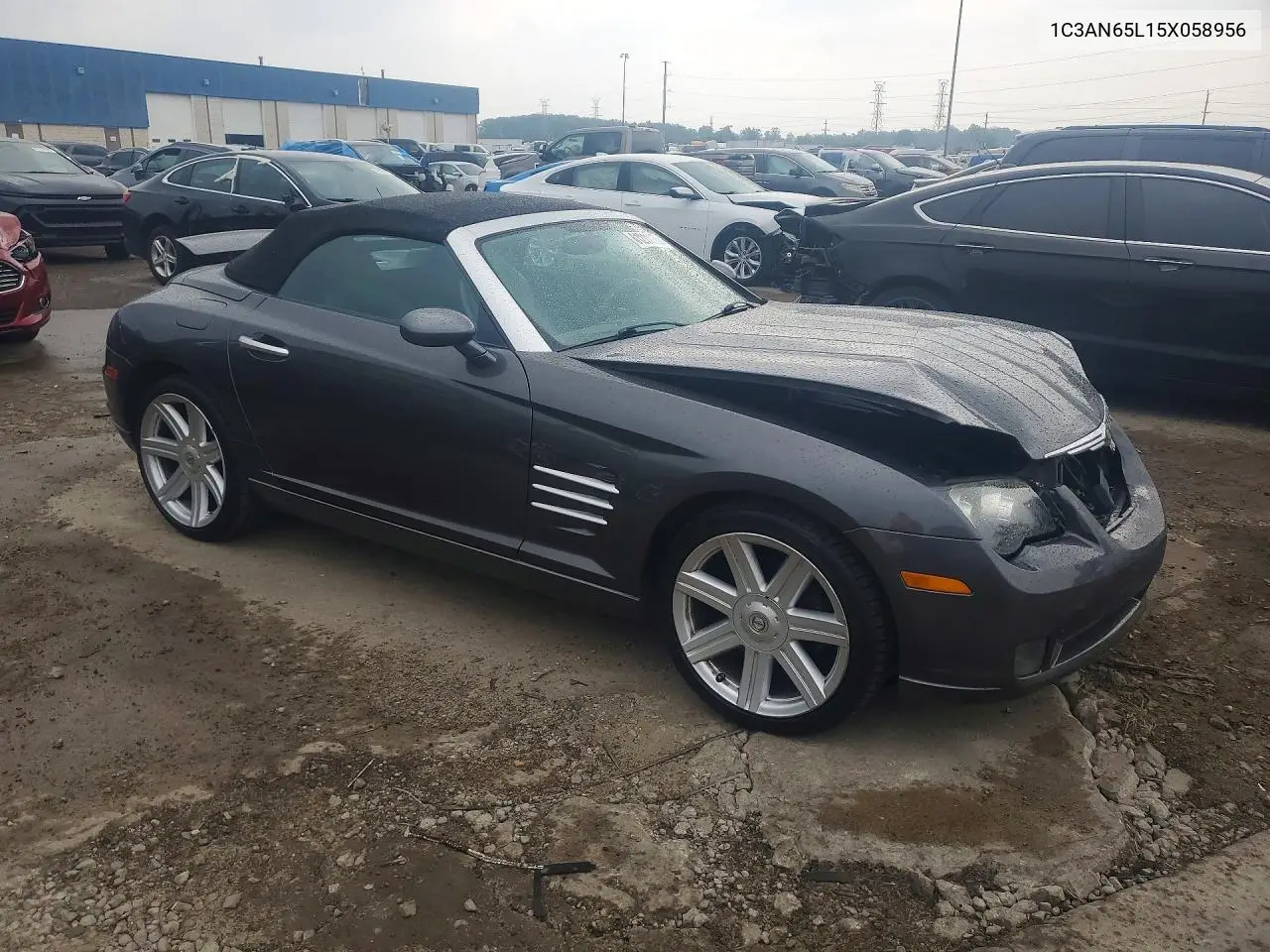 2005 Chrysler Crossfire Limited VIN: 1C3AN65L15X058956 Lot: 61211106